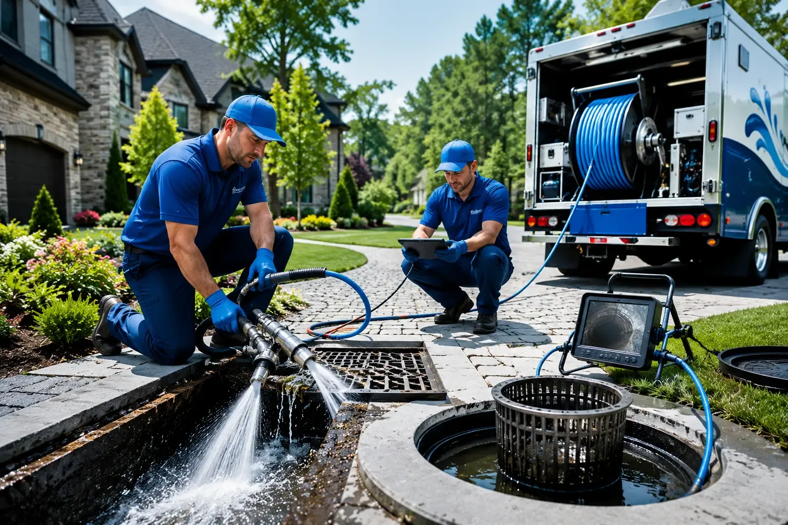 Local outdoor drain cleaning professionals in Callao, VA